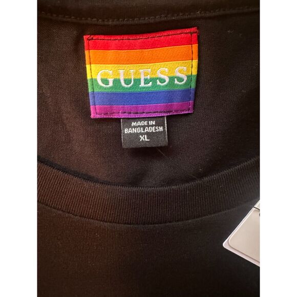 NWT. Unique Rare PRIDE Guess T-shirt - Picture 5 of 5